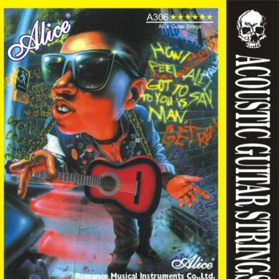 A306-XL Комплект струн для акустической гитары, посеребренная медь – фото 1