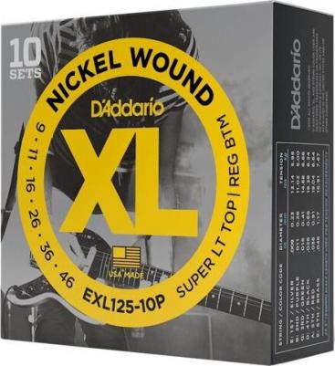EXL125 струны для электрогитары, Super Light/Regular, никель, 9-46 – фото 4