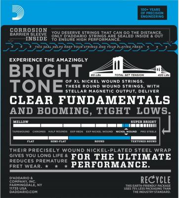 Струны для бас-гитары EXL230 – фото 4