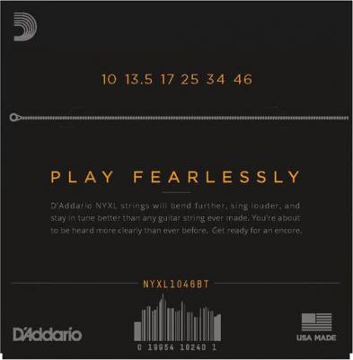 Струны NYXL1046BT NYXL 10-46 для электрогитары – фото 2
