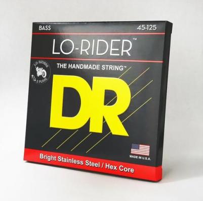 DR MH5-45 серия Lo-Rider для 5-ти струнной бас-гитары, нержавеющая сталь, Medium – фото 2