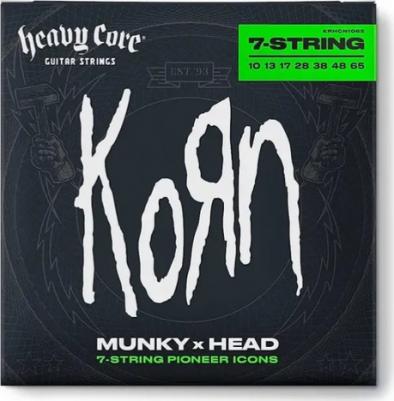 KORN HEAVY CORE 10/65-7/SET струны именные 10-65 для 7 струнной гитары