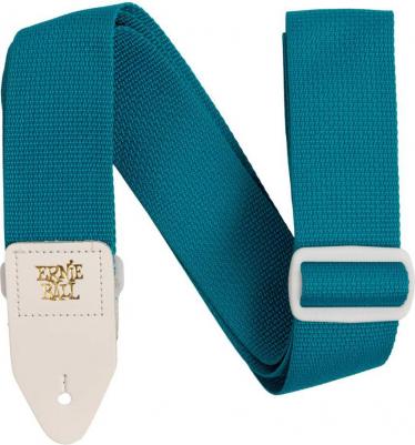 5349 гитарный ремень полипропилен/бирюзовый