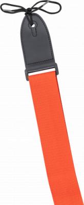 FSG-100RD ремень для акустической и электрогитары, цвет красный – фото 1