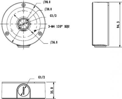 Кронштейн Dahua DH-PFA134 – фото 3