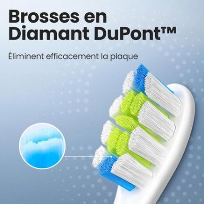 Комплект насадок Профессиональная чистка P1С1 W06 (6шт, Белый) – фото 1