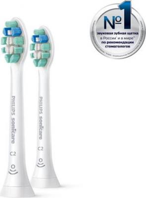 Насадка для зубной щетки Sonicare C2 HX 9022/10 Optimal Plaque Defence 2 шт – фото 12