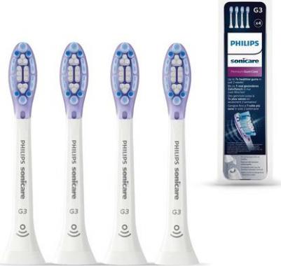 Насадки HX9054/17 G3 Premium Gum Care Белые (4 шт) – фото 2