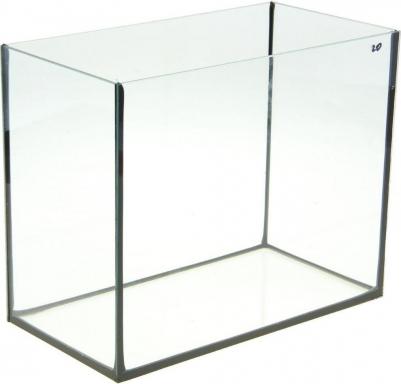 Аквариум прямоугольный без крышки, 20 литров, 36 x 19 x 29 см