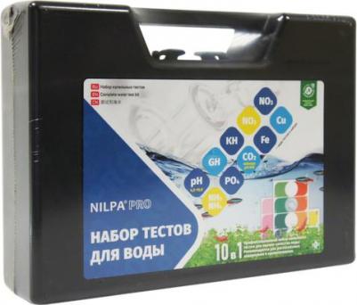 Набор тестов для воды, pH, GH, KH, NO2, NO3, NH3/NH4, PO4, CO2, Fe, Сu – фото 1
