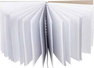 Скетчбук, белая бумага 190 г/м2, 195 х 195 мм, 60 листов, гребень "Art classic" – фото 2