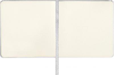 Скетчбук, слоновая кость 140 г/м2 120х120 мм, 80 л., КОЖЗАМ, резинка, CLASSIC, белый, 113189 – фото 12