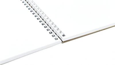 Скетчбук 60 листов, 15 х 15 см "Серый комочек", на гребне – фото 3