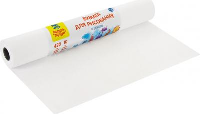 Бумага для рисования 42 х 1000 см, в рулоне, 100 г/м2 – фото 8