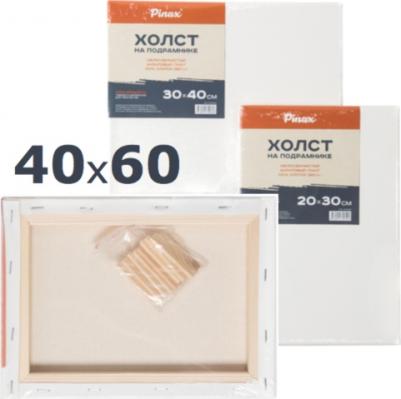 Холст на подрамнике 40х60 см, хлопок Пинакс, мелкозернистый, 380 гр/м2, артикул 20.4060 – фото 3