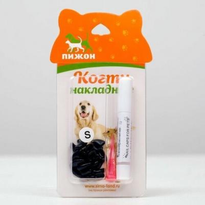 Когти накладные Антицарапки, черные, М