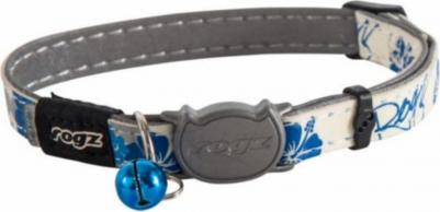 Ошейник для кошек GlowCat S-11мм, 31 см CB09B, Синий