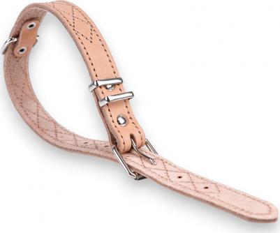 Ошейник для собак Новара, ширина 2 см, длина 50 см, натуральный – фото 2