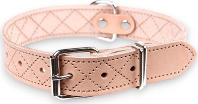 Ошейник для собак Новара, ширина 3,5 см, длина 65 см, натуральный