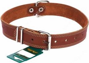 Ошейник для собак о20унк универсальный коньячный 20 мм 44 см – фото 11
