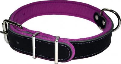 ошейник Фетр 35 черный/фиолетовый оф35ф – фото 1