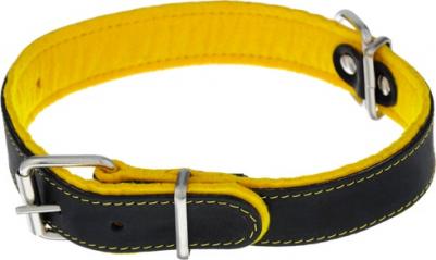 ошейник Фетр 35 черный/фиолетовый оф35ф