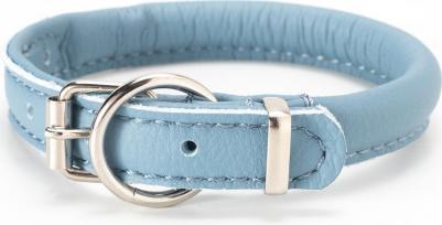 Ошейник круглый для кошек и собак мелких пород Candy, обхват шеи 21-29 см, голубой