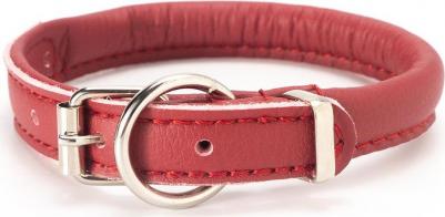 Ошейник круглый для кошек и собак мелких пород Candy, обхват шеи 27-35 см, бордовый