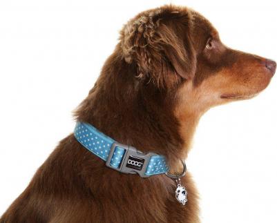 Ошейник для собак Snoopy голубой с белым 16-25см XS (Австралия) – фото 3