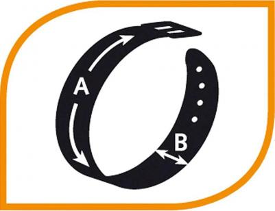 Ошейник Evolution CF для собак (53 см х 25 мм, Оранжевый) – фото 2