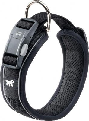 Ошейник с автоматическим замком GENIUS C 2,5/55 см, черный