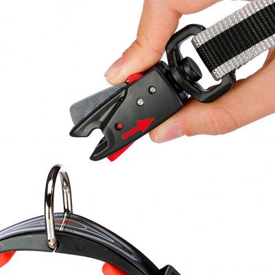 Поводок для собак Cricket Matic GA для собак 20 мм х 200 см Черный – фото 3