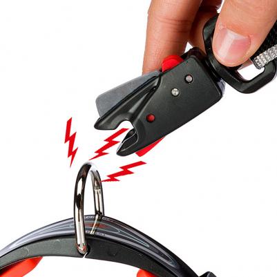 Поводок для собак Cricket Matic GA для собак 20 мм х 200 см Черный – фото 6