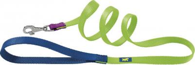 Поводок для собак, нейлон, зеленый, длина 1.2 см