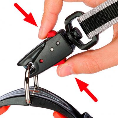 Поводок для собак Sport Dog Matic G 25/120 голубой – фото 5