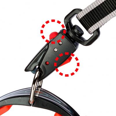 Поводок для собак Sport Dog Matic G 25/120 голубой – фото 7