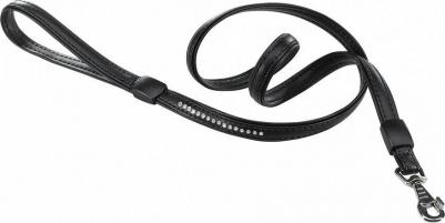 Поводок Lux hi-tech со стразами кожа 120x1,5 длина 120 см