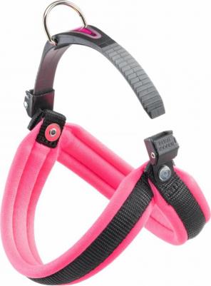 Шлейка AGILA FLUO 1 для собак, розовая – фото 3