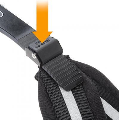 Шлейка Agila Reflex для собак (Agila Reflex 5, Чёрный) – фото 4