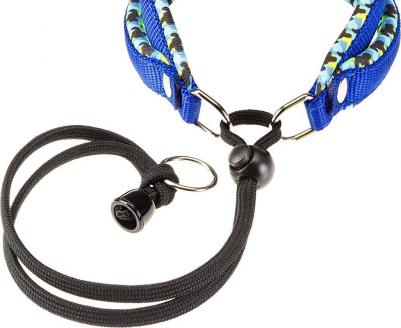 Шлейка для собак Agila Fantasy (А-37 см, В-45 см, 15 мм, Синяя) – фото 5