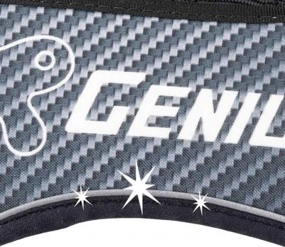 Шлейка для собак GENIUS с автоматическими замками, размер M, цвет черный – фото 8