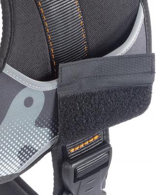 Шлейка для собак Hercules для собак XL Черный – фото 4