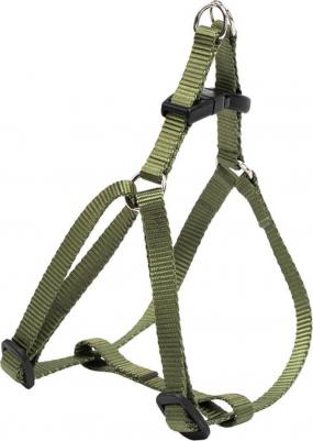 Шлейка для собак из нейлона Easy, XS, 24х7х9 см, оливковая