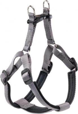 Шлейка для собак на мягкой подкладке Daytona Medium, обхват шеи 42-48 см, обхват груди 43-52 см, темно-серый