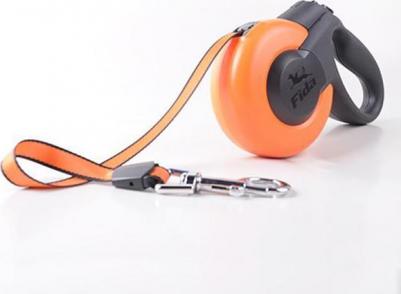 Рулетка Ranger Mars L лента 5м оранжевая/черная для собак до 50кг – фото 1