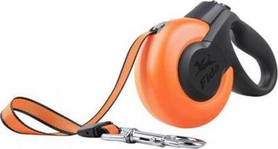 Рулетка Ranger Mars L лента 5м оранжевая/черная для собак до 50кг – фото 4