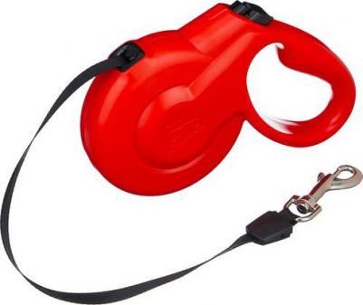 Рулетка Ranger Styleash M лента 5м красная для собак до 25кг – фото 4