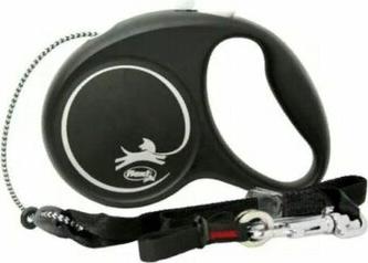 Поводок-рулетка Black Design cord M 5m 20 kg серебристый – фото 10