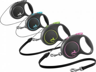 Поводок-рулетка Black Design cord M 5m 20 kg серебристый – фото 14