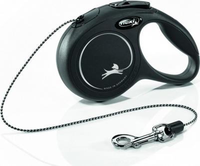 Рулетка для собак Classic Basic Mini (до 8кг) трос 3м черная – фото 16